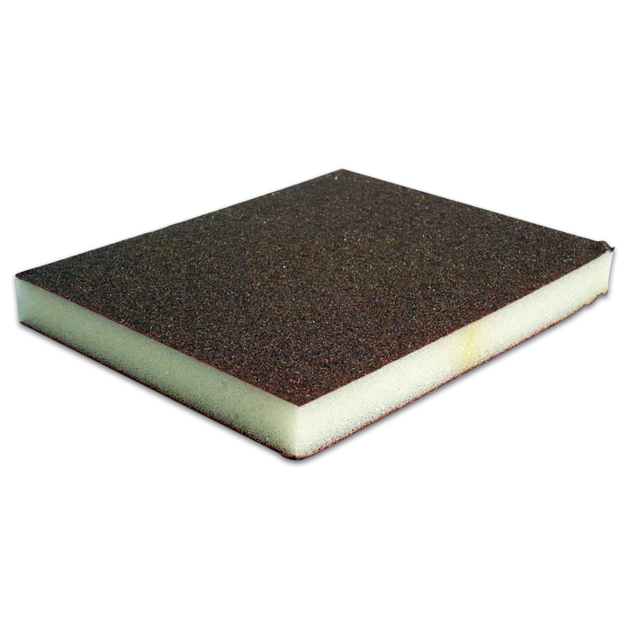Schleifmatte 125x98x13mm Körnung 100