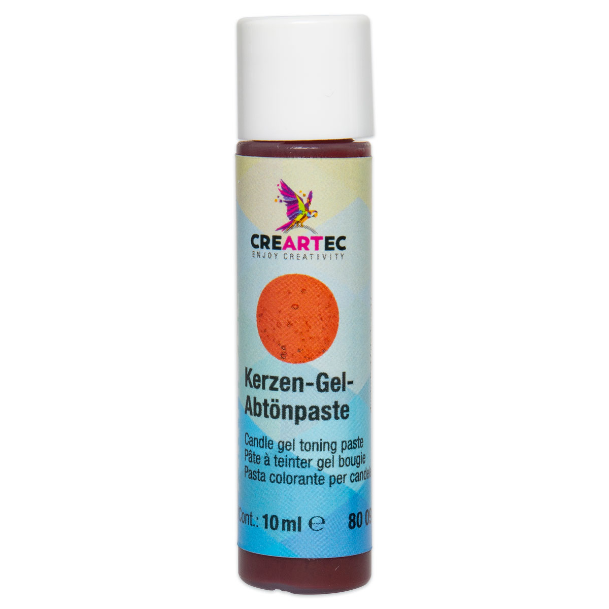 Kerzen-Gel-Abtönpaste 10 ml dunkelrot