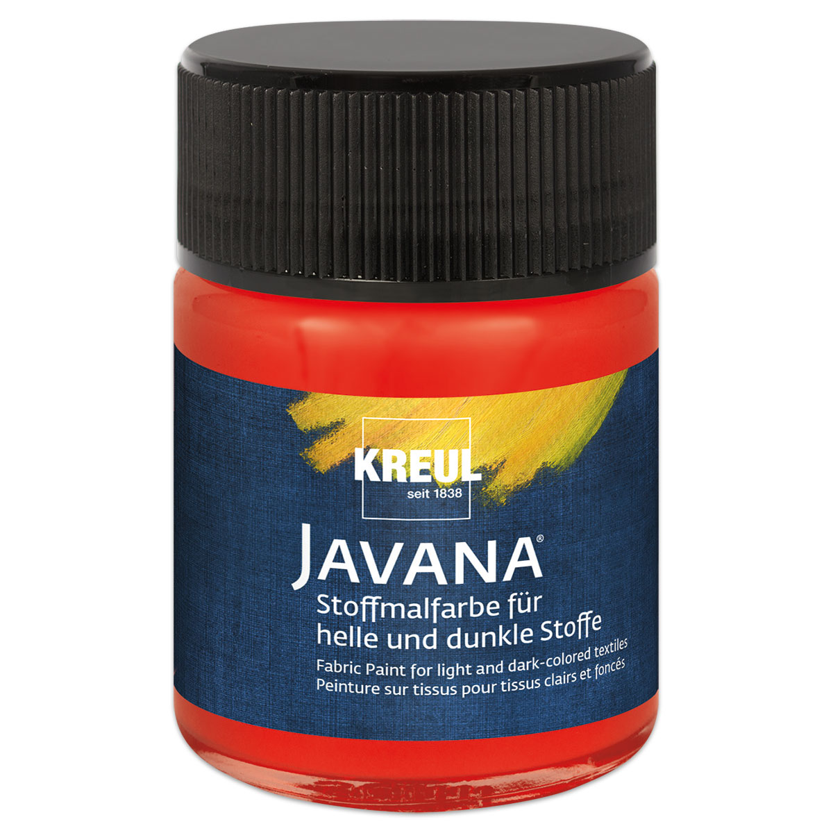 KREUL Javana Stoffmalfarbe 50ml rot