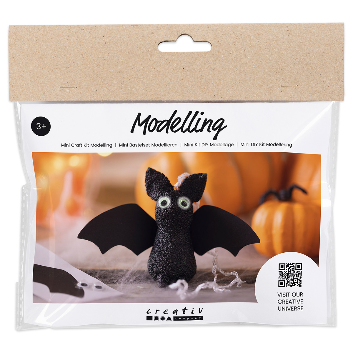 Kreativset Halloween Fledermaus