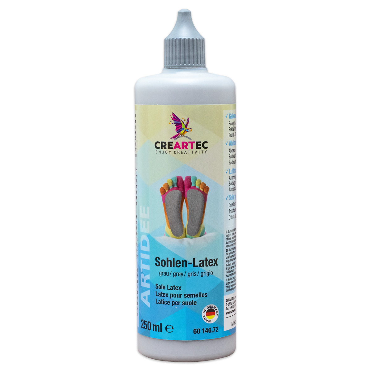 Sohlen-Latex 250ml grau