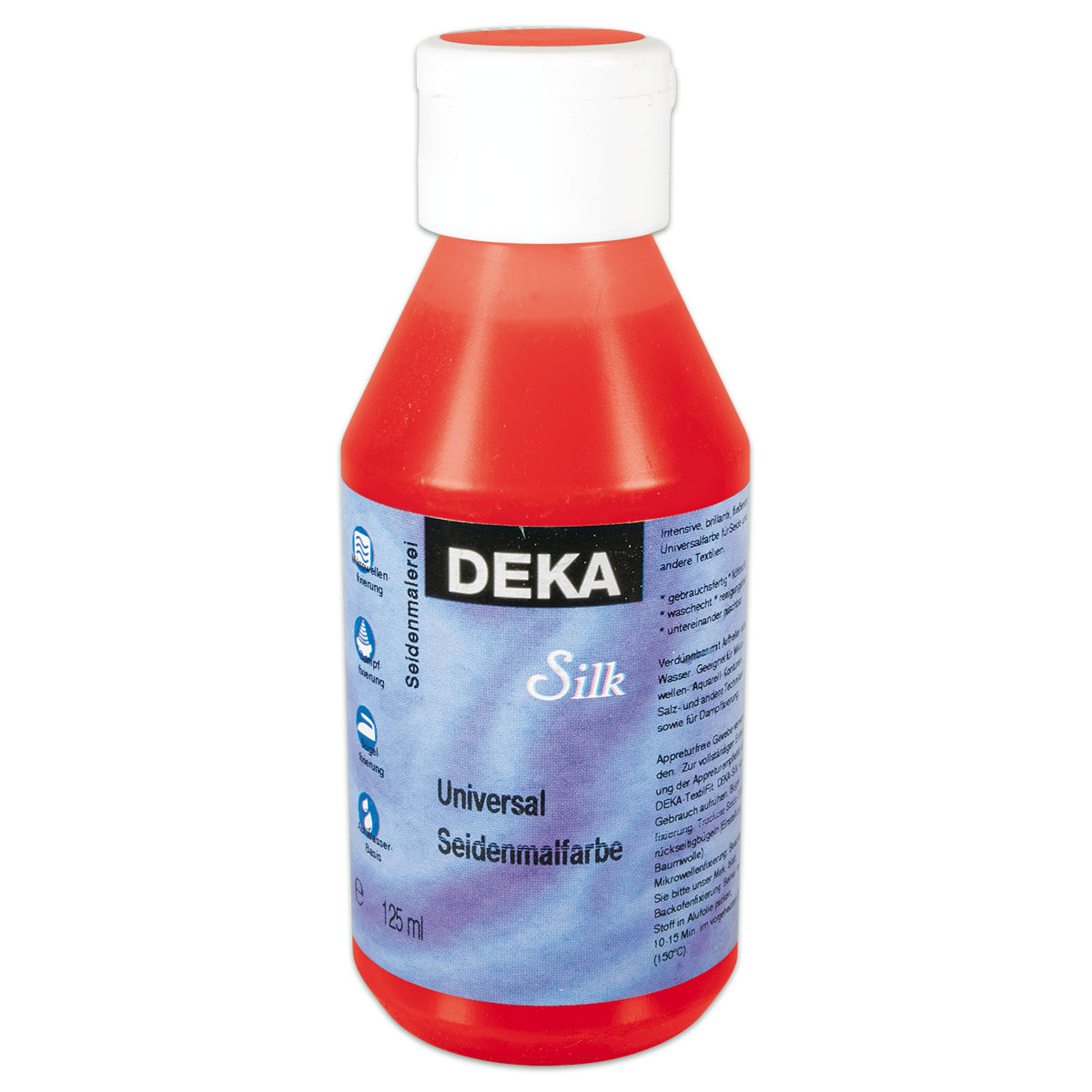 Deka-Silk Seidenmalfarbe 125ml scharlachrot