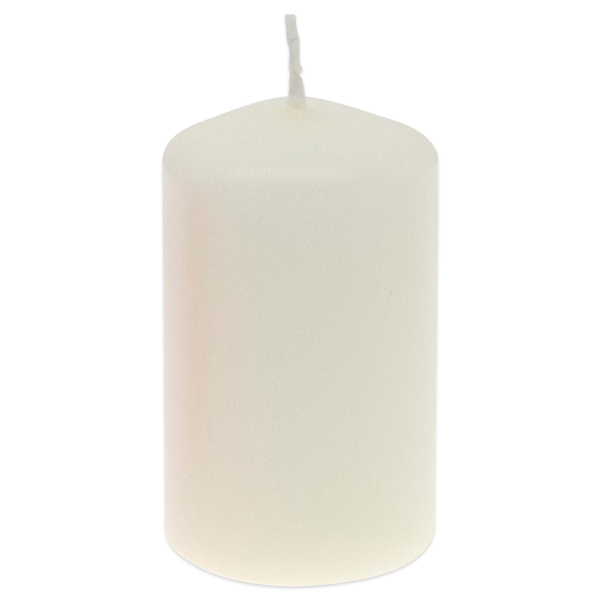 Stumpenkerze ca. 80mm hoch Ø 50mm creme