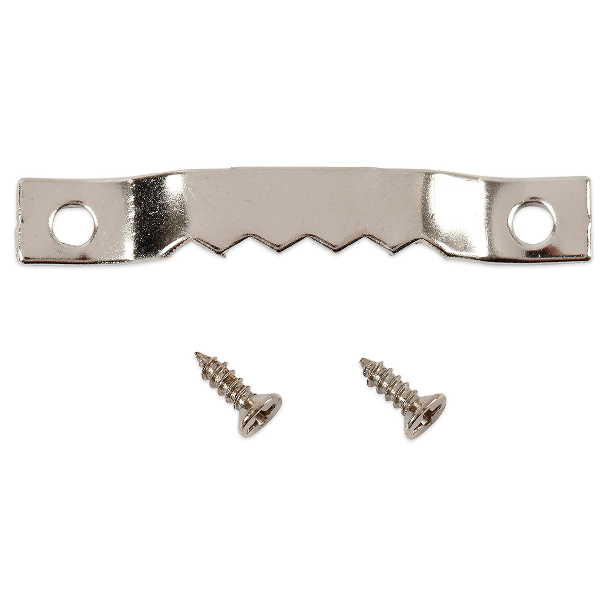 Halterungen länglich 5x40mm 10 St. silberfarben