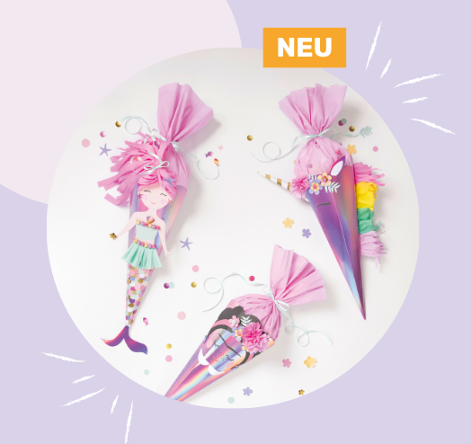 Neu: Schultüten Kreativsets