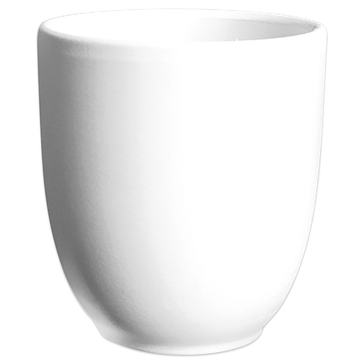 Becher ohne Henkel Rohkeramik Ø 9x10,5cm weiß