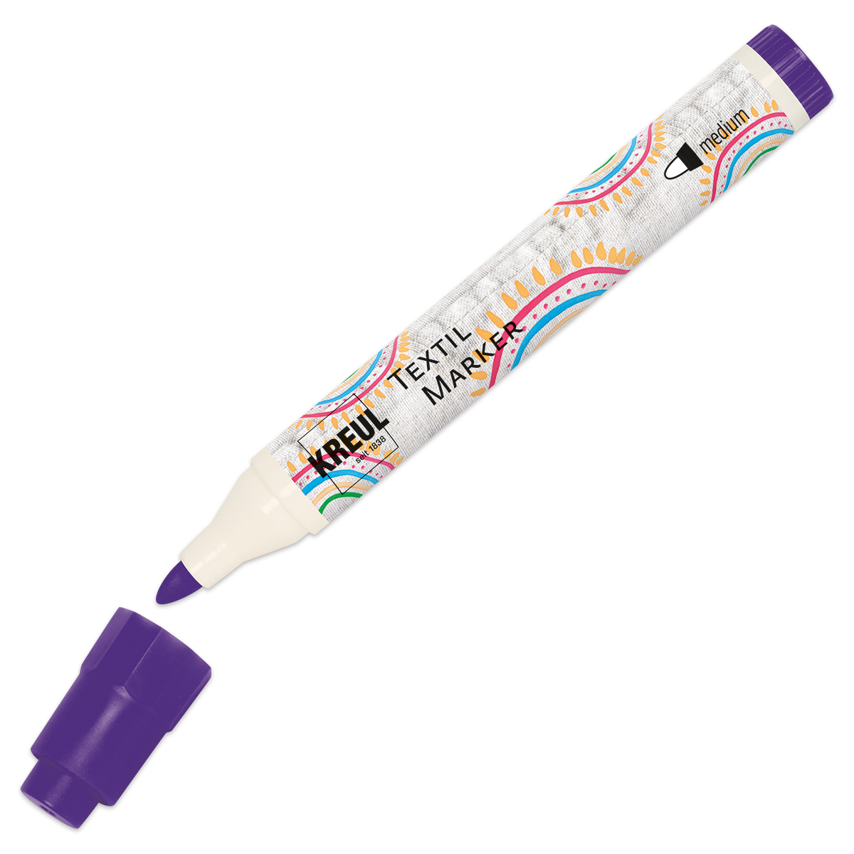 KREUL Textil Marker medium violett