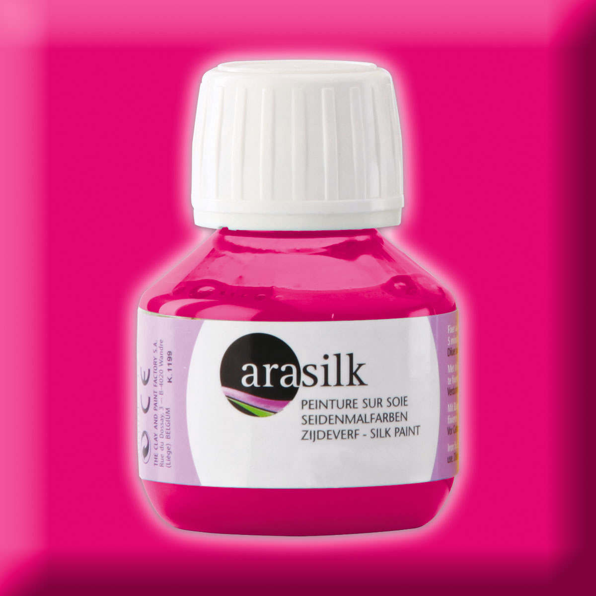 Arasilk 50ml Magenta/magenta