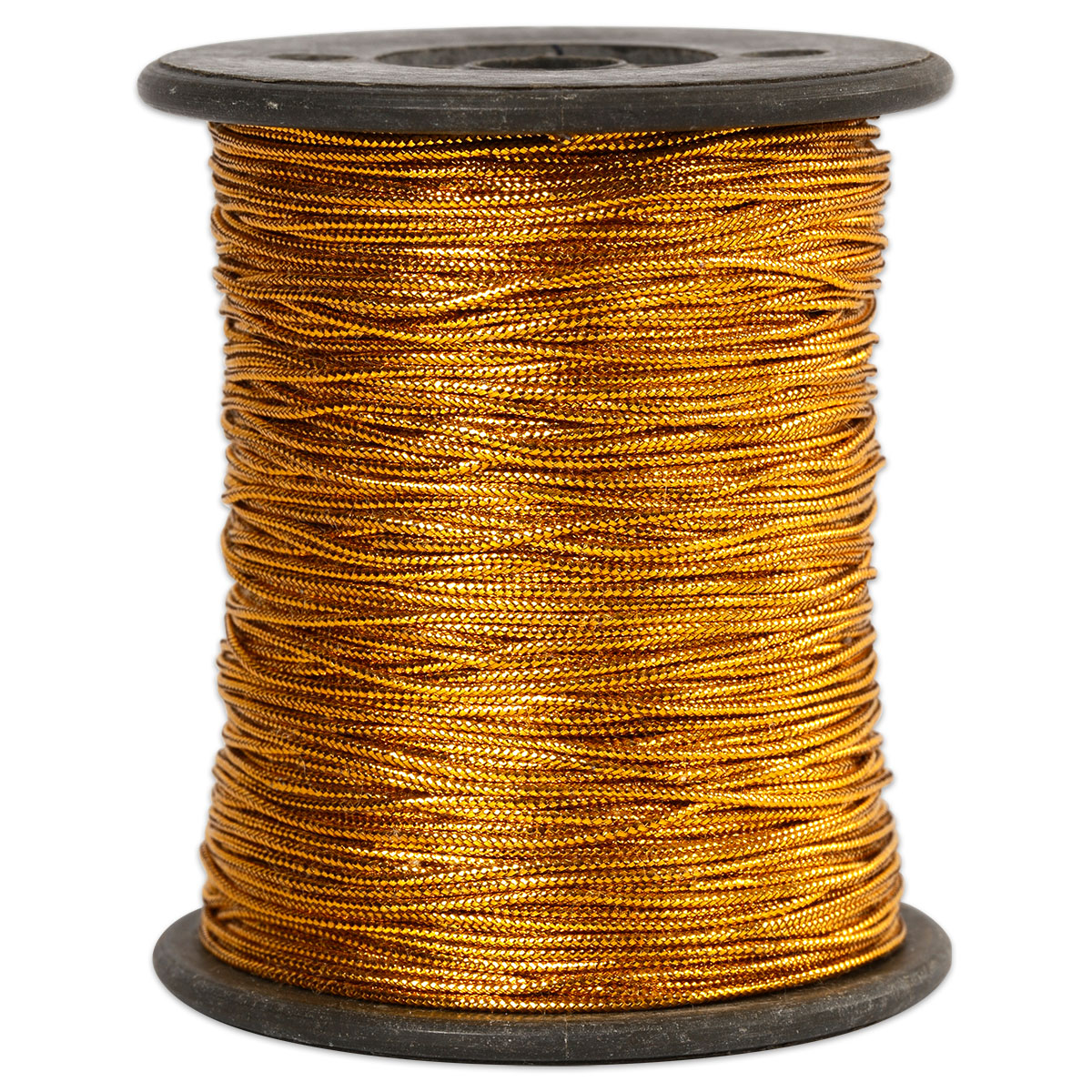 Anhängerband 0,5mm 100m glänzend goldfarben