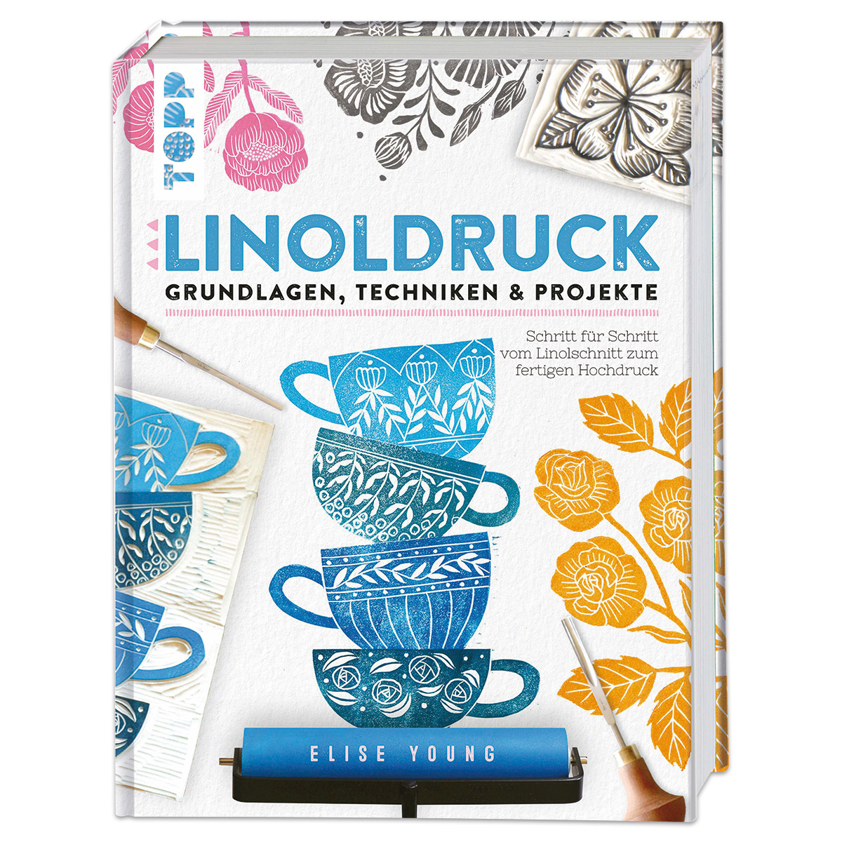 Buch - Linoldruck Grundlagen, Techniken & Projekte
