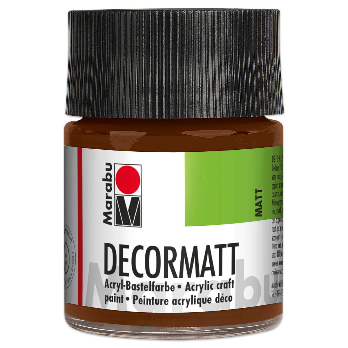 Decorlack Acryl matt 50ml hellbraun