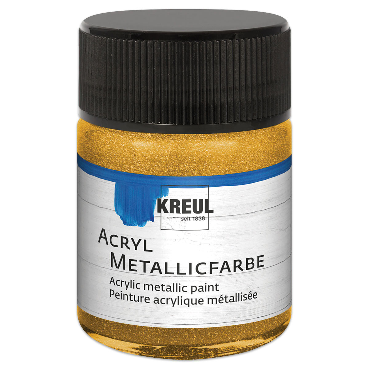 KREUL Acryl-Metallicfarbe 50ml gold