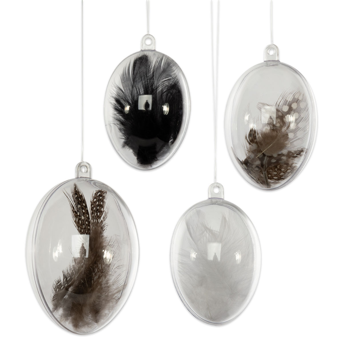 59066380_1 Kunststoffeier glasklar 80mm 5 St.