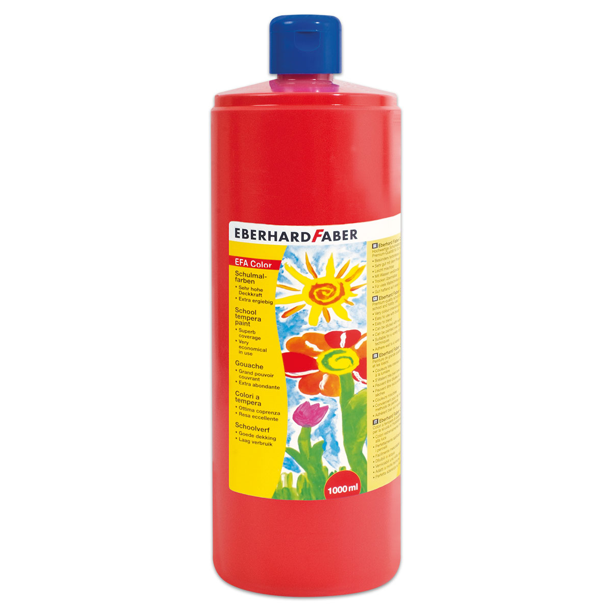 Color-Schulmalfarbe 1.000ml permanentkarmin