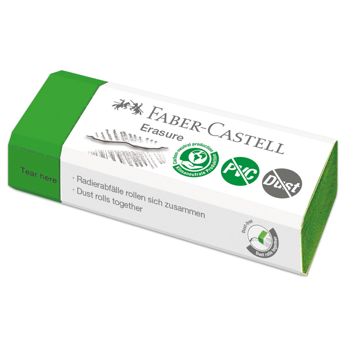 Radierer Erasure PVC-frei & Dust-free 20
