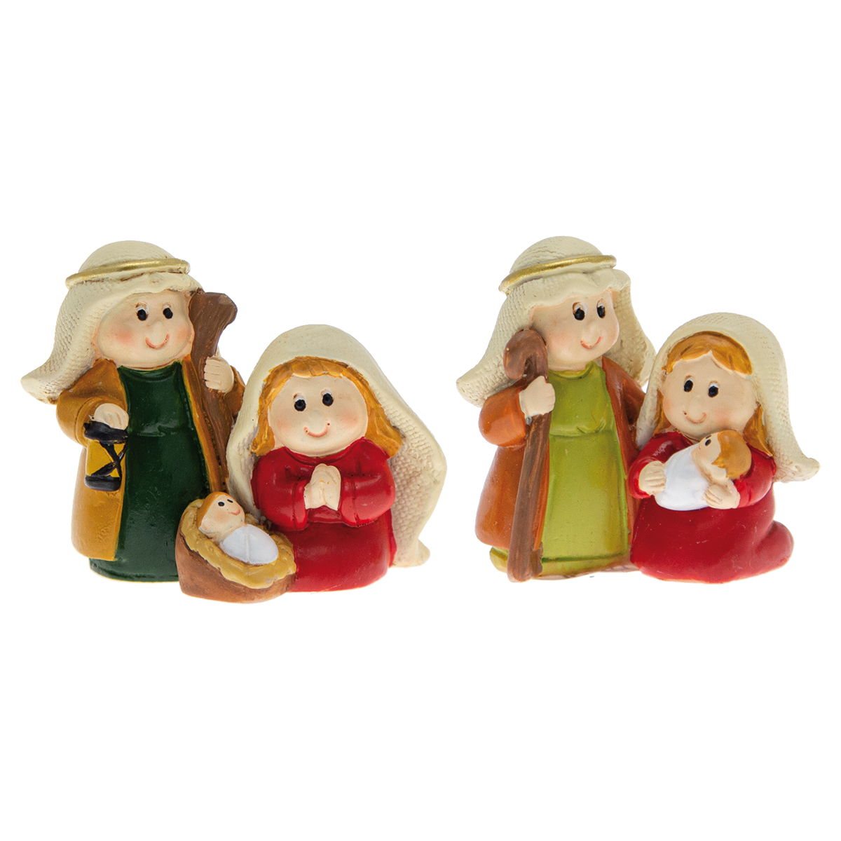 Krippenfigur Heilige Familie Polyresin 6,3x4,8x3,7cm, 1 Stück