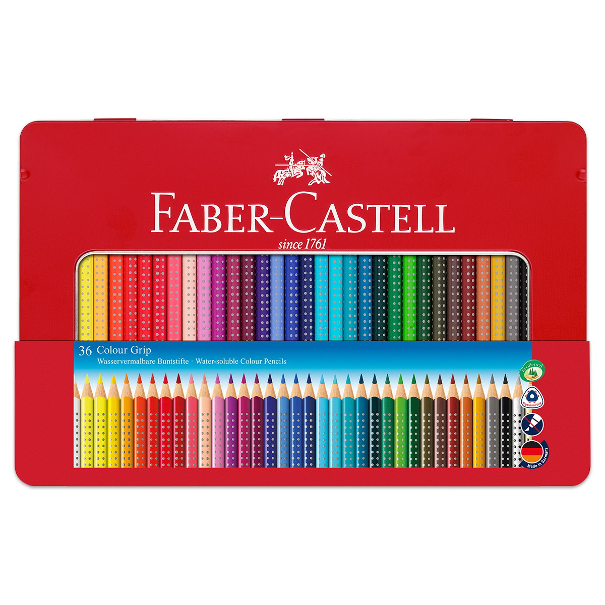 58112435ExCcgip6D9EVj Colour GRIP wasservermalbar Mine 3mm 36 Farbstifte