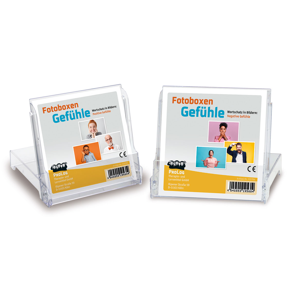 Spiel - Fotoboxen Gefühle - positve und negative Emotionen