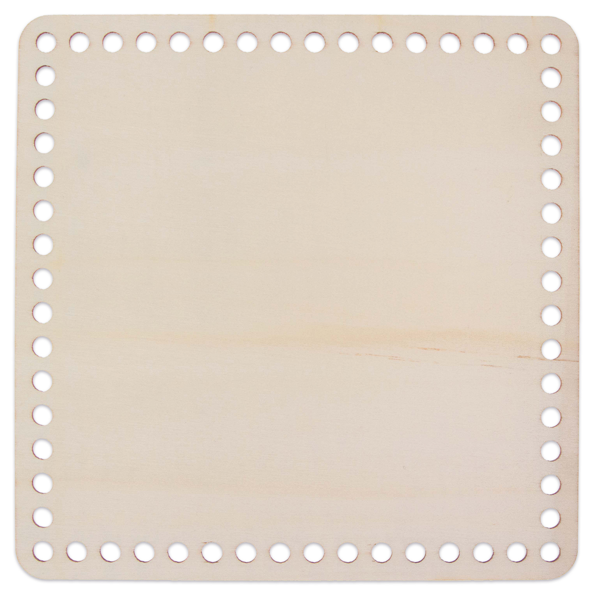 Holzquadrat ca. 3mm 20x20cm natur
