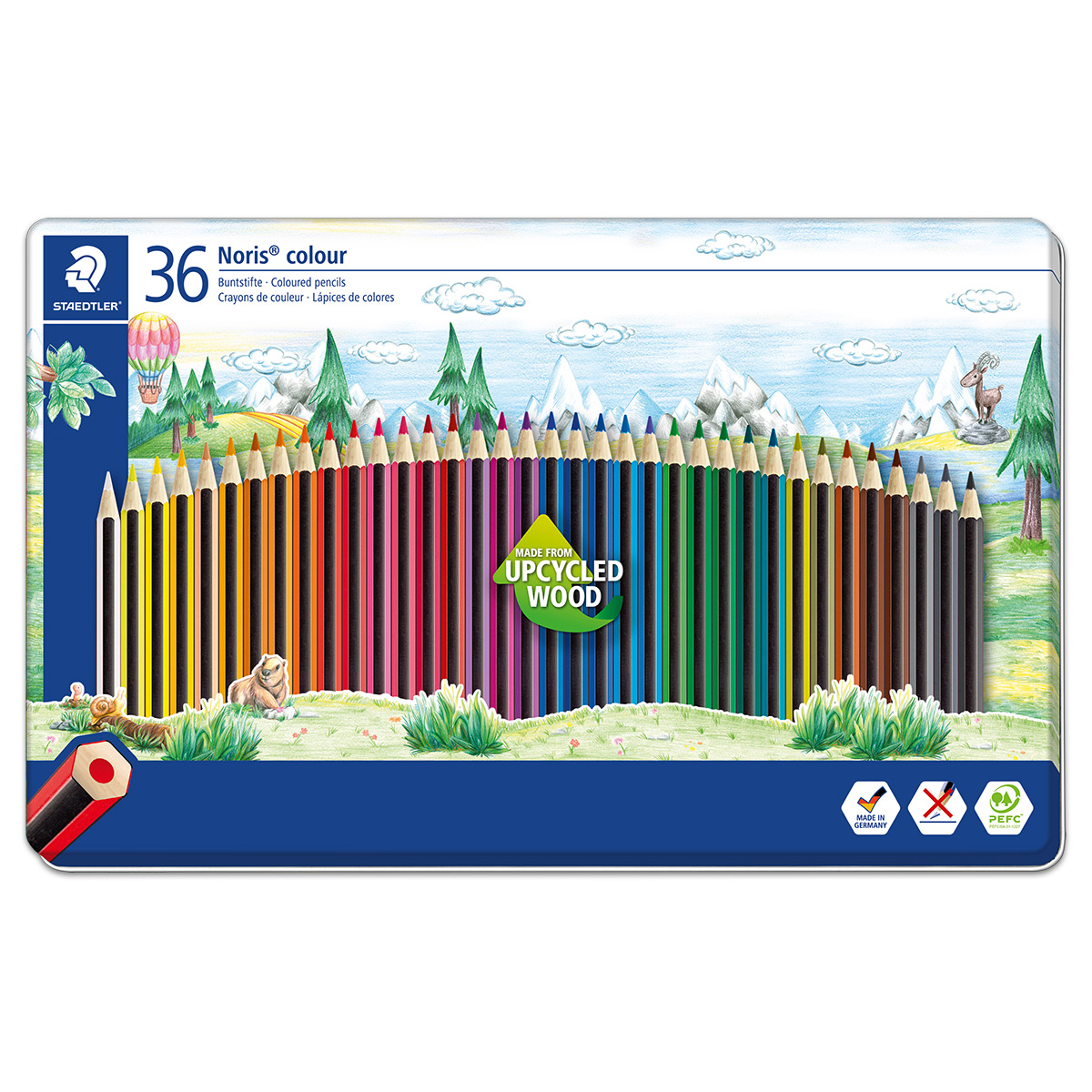 Noris colour 185 Mine 3mm 36 Farbstifte/Farben