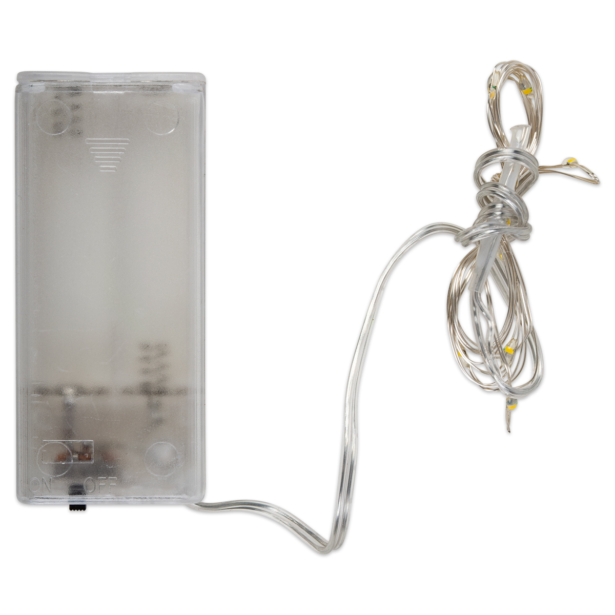 LED-Lichterkette 10 Lämpchen transparent