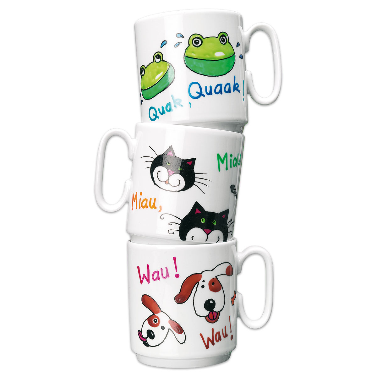 Porcelain & Glas Painter KiDS 1-3mm 10 St.