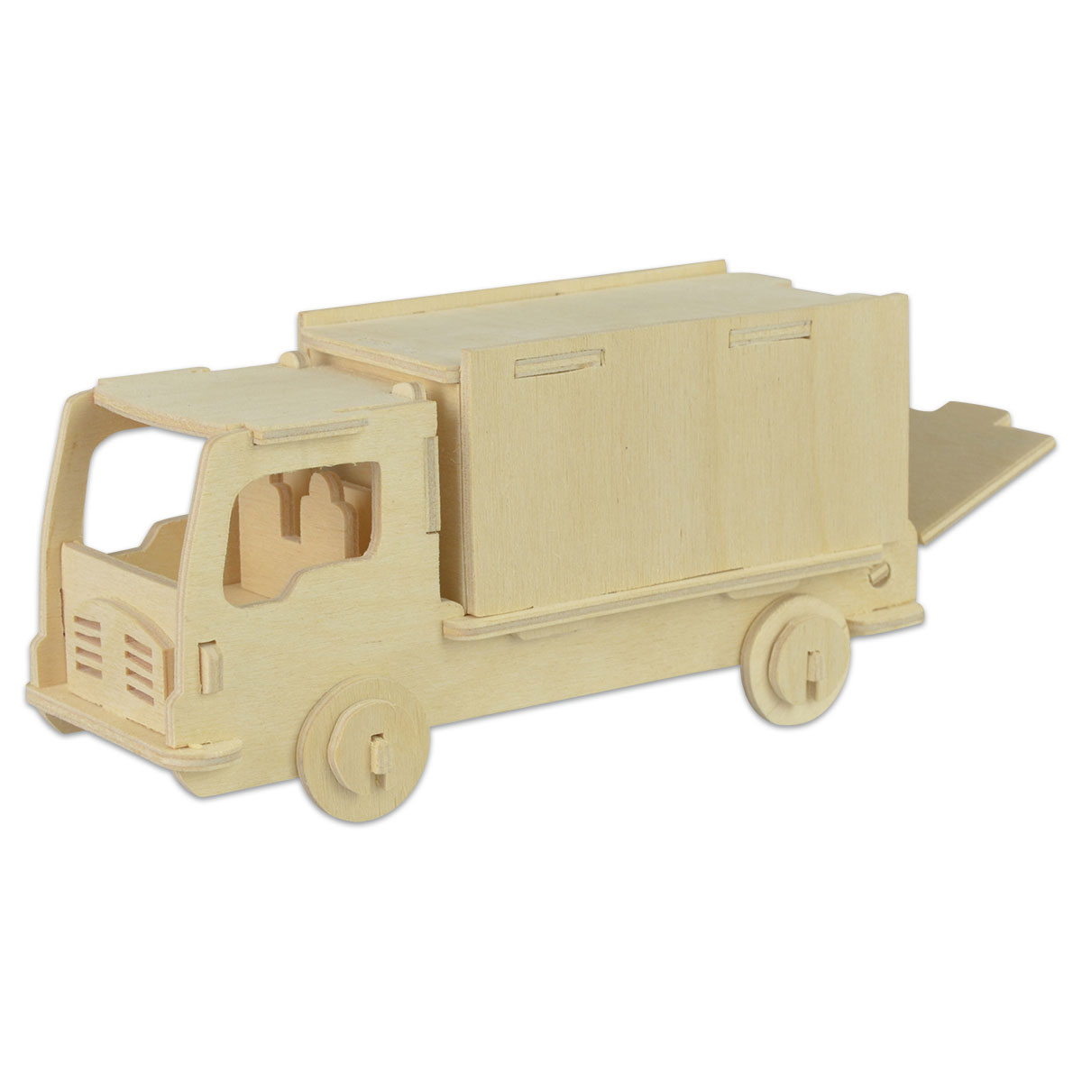 Holzbausatz LKW ca. 17x6,5x8cm 24 Teile