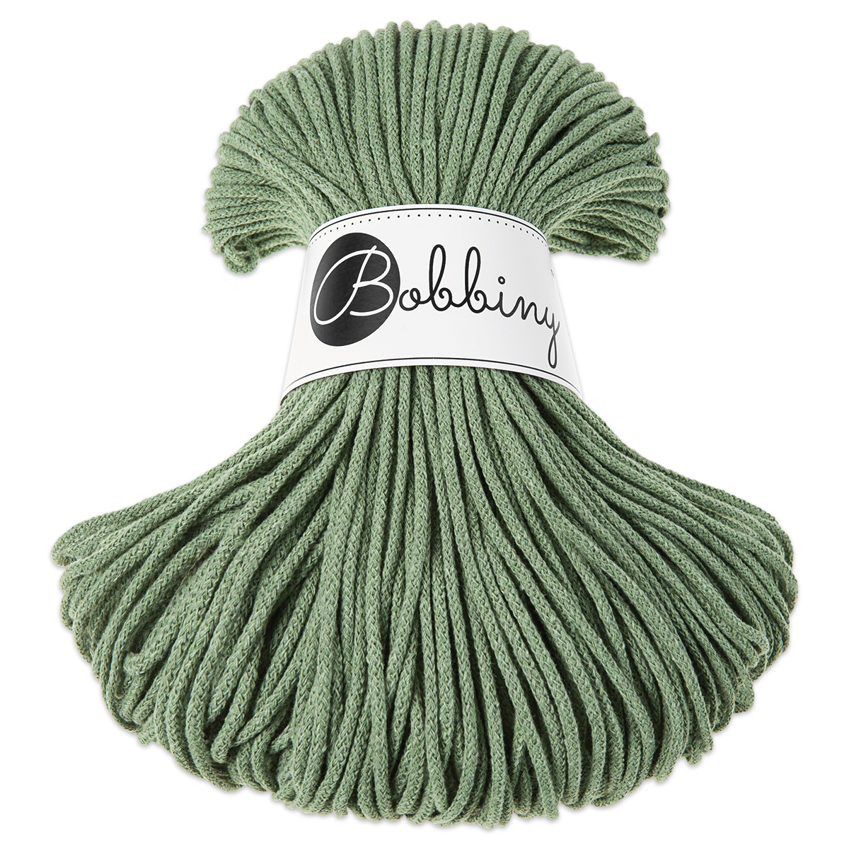 Bobbiny Rope-Garn Junior Ø 3mm eucalyptus green