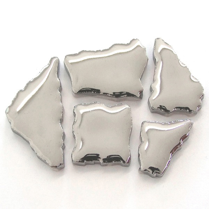 56603060bJydJPGfcEY34 Flip-Keramik 2-6cm 750g ca. 65 Steine deluxe silberfarben