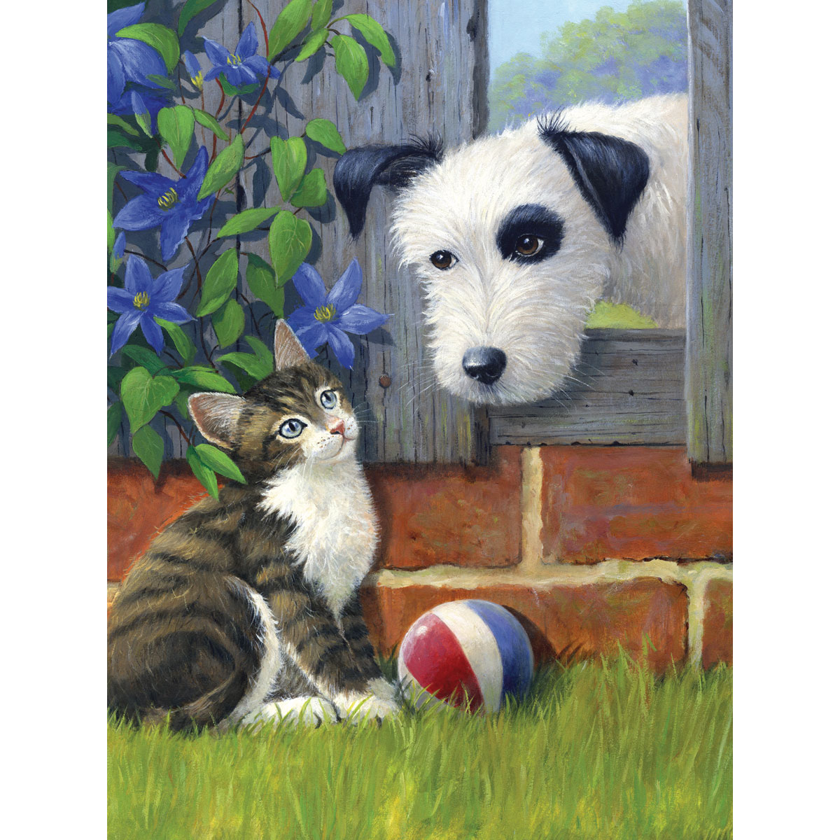 Malen nach Zahlen 22,2x29,8cm Hund & Katze