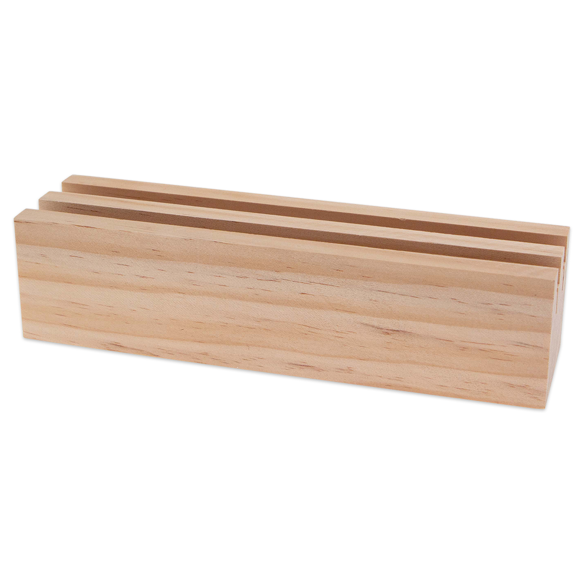 Holz-Aufsteller ca. 20x5x5 cm für Metallringe/-formen