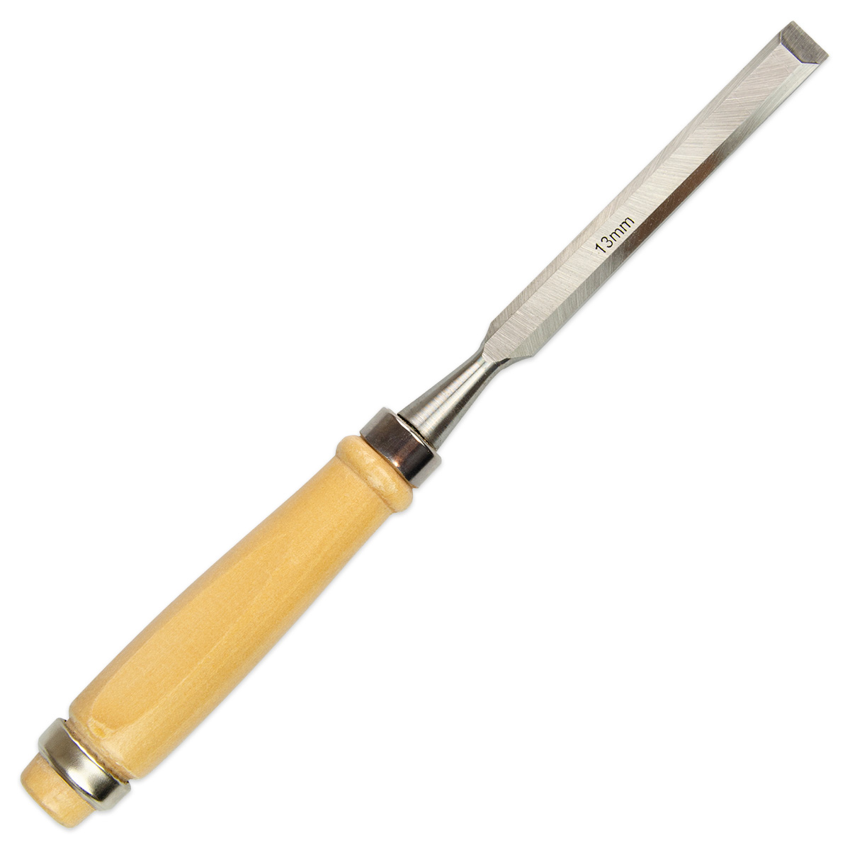 Stechbeitel Stahl mit Holzheft 13mm