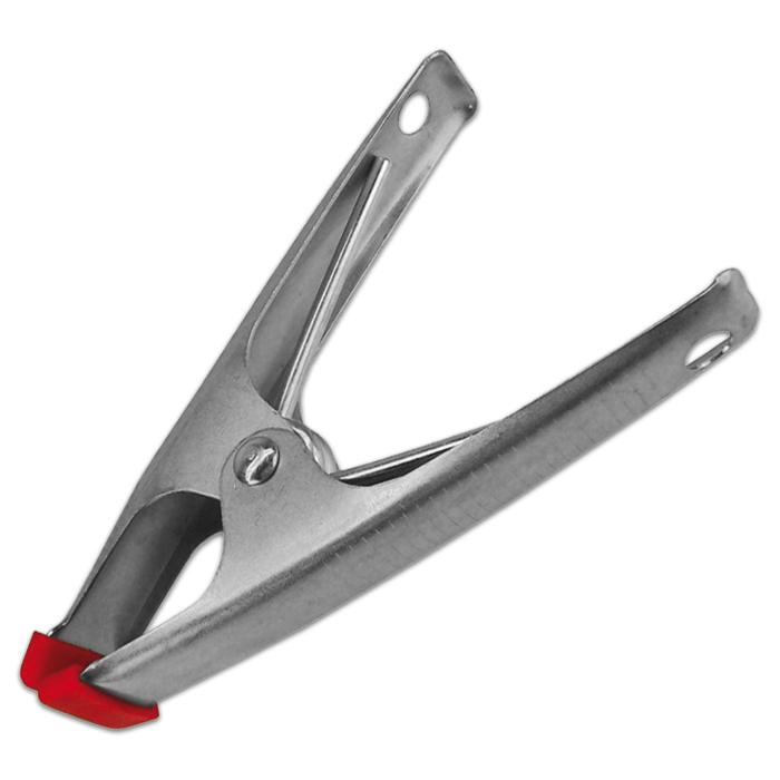 Leimzwinge mit Klemmschutz Stahl 150mm