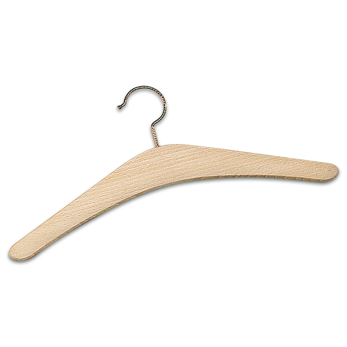 Kleiderbügel Buchenholz 41cm natur