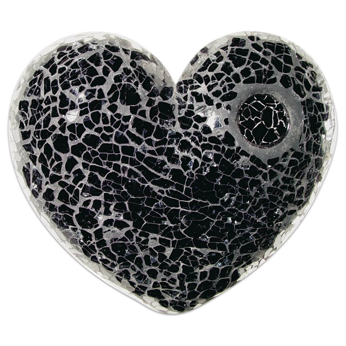 Safety-Glasplatte ca. 3mm 15x20cm schwarz