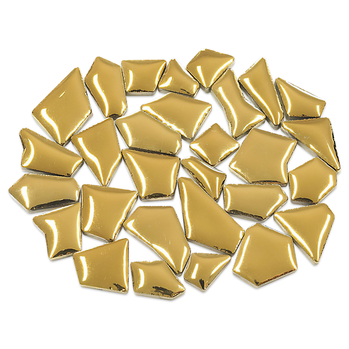 Flip-Keramik Mini 200g ca. 160 St. deluxe goldfarben