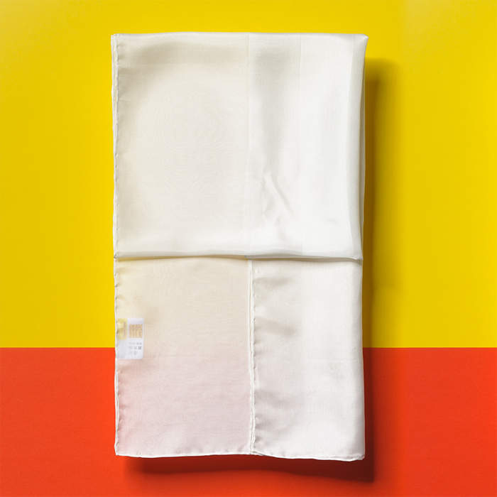 Schals Seide Pongé 06 ca. 160x45cm 6 St. naturweiß