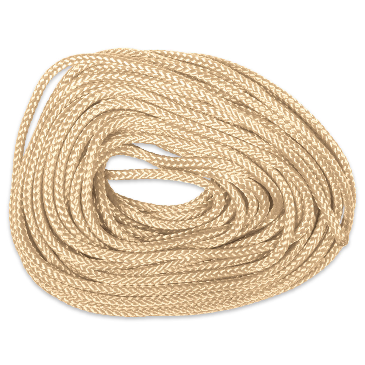 Paracord-Garn rund 3mm 10m hanffarben