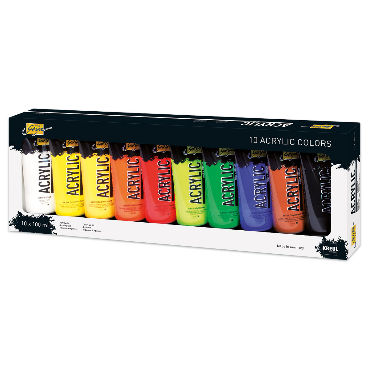 SOLO GOYA Acrylic 10 Farben à 100ml