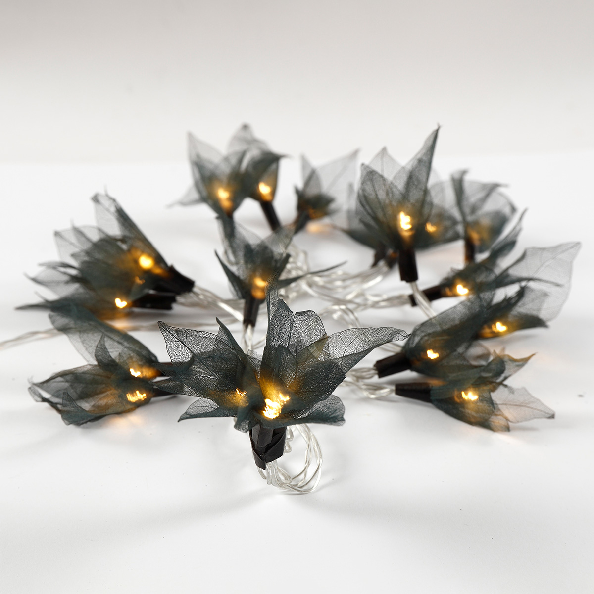 LED-Mini-Lichterkette 20 Lämpchen transparent LED-Mini-Lichterkette 20 Lämpchen transparent