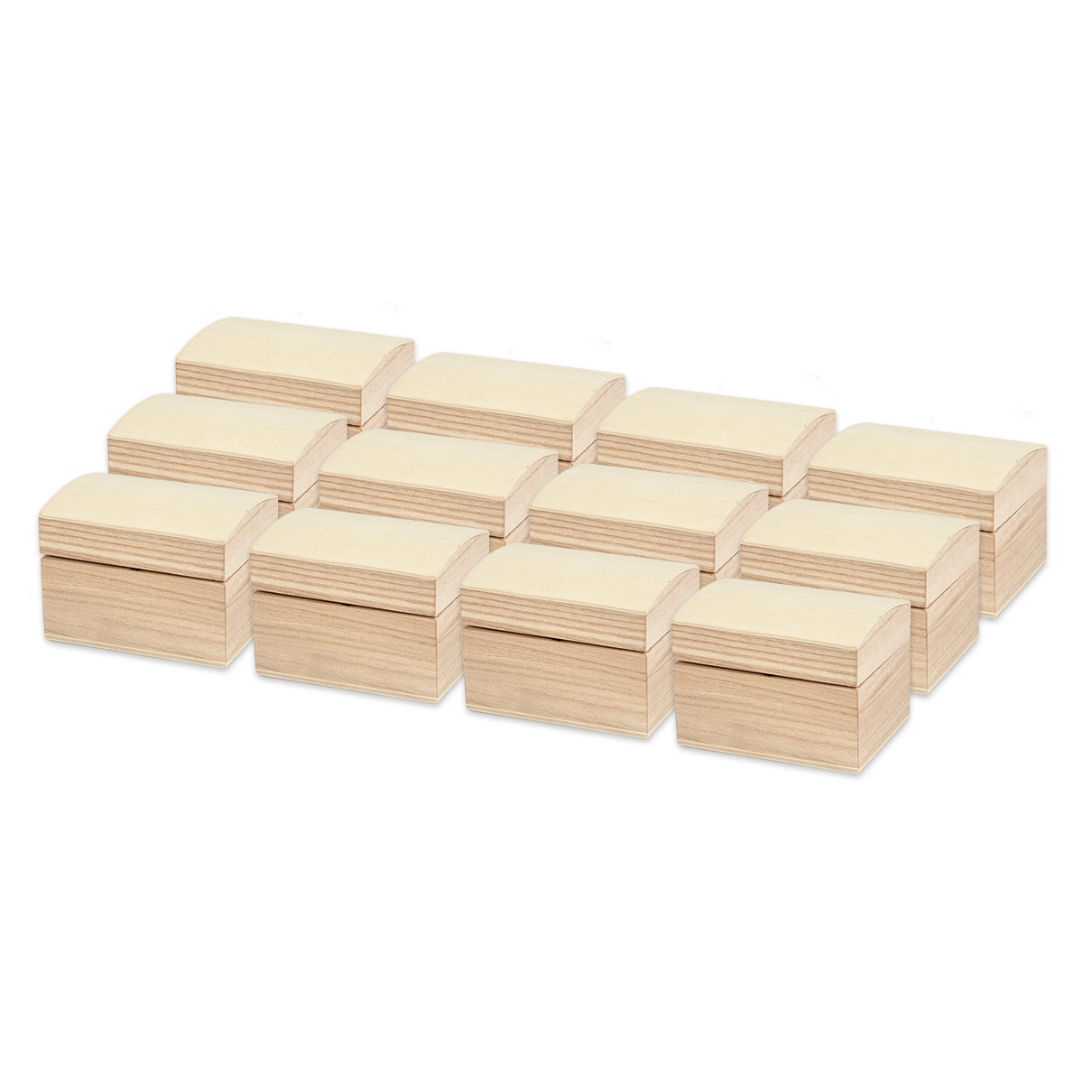 Großpackung Runddeckeltruhe Magnetverschluss 12 St.