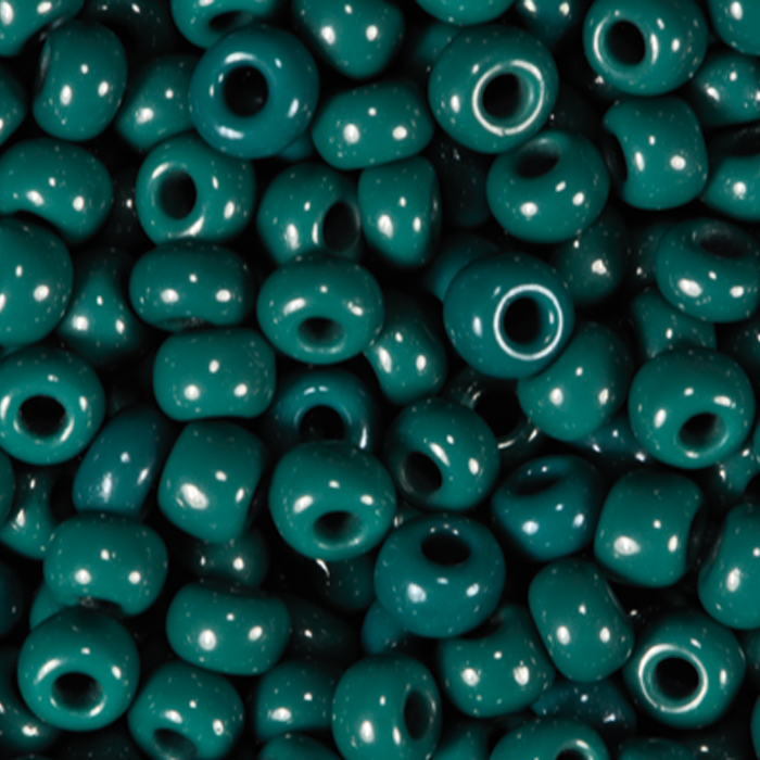 Rocailles satt glänzend 2,6mm 17g dunkelgrün/tanne