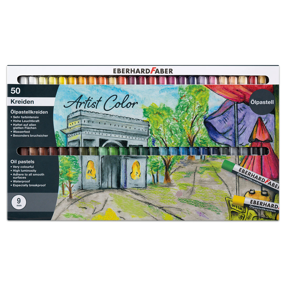 Ölpastellkreiden Artist Color 50 St./Farben