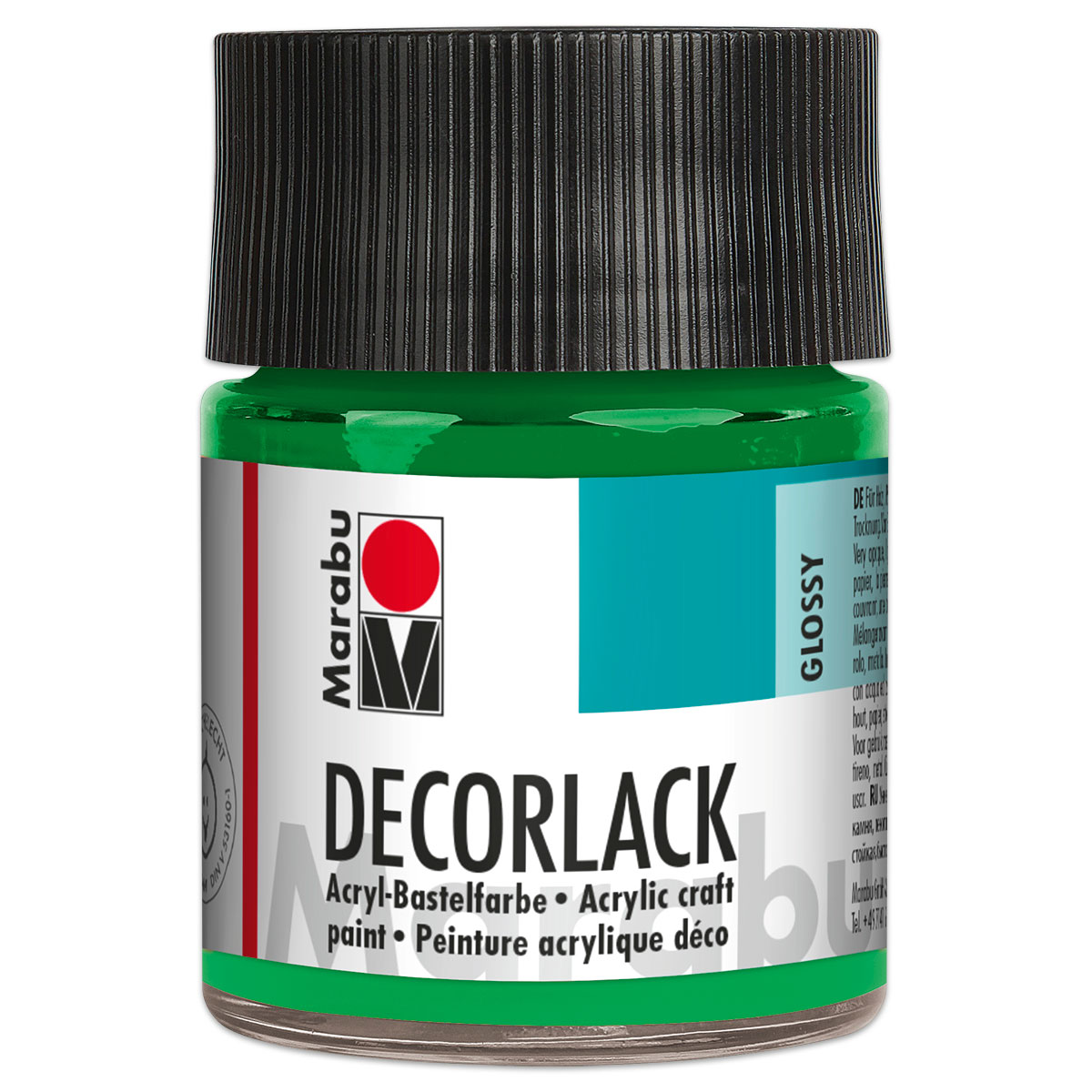 Decorlack Acryl glänzend 50ml hellgrün