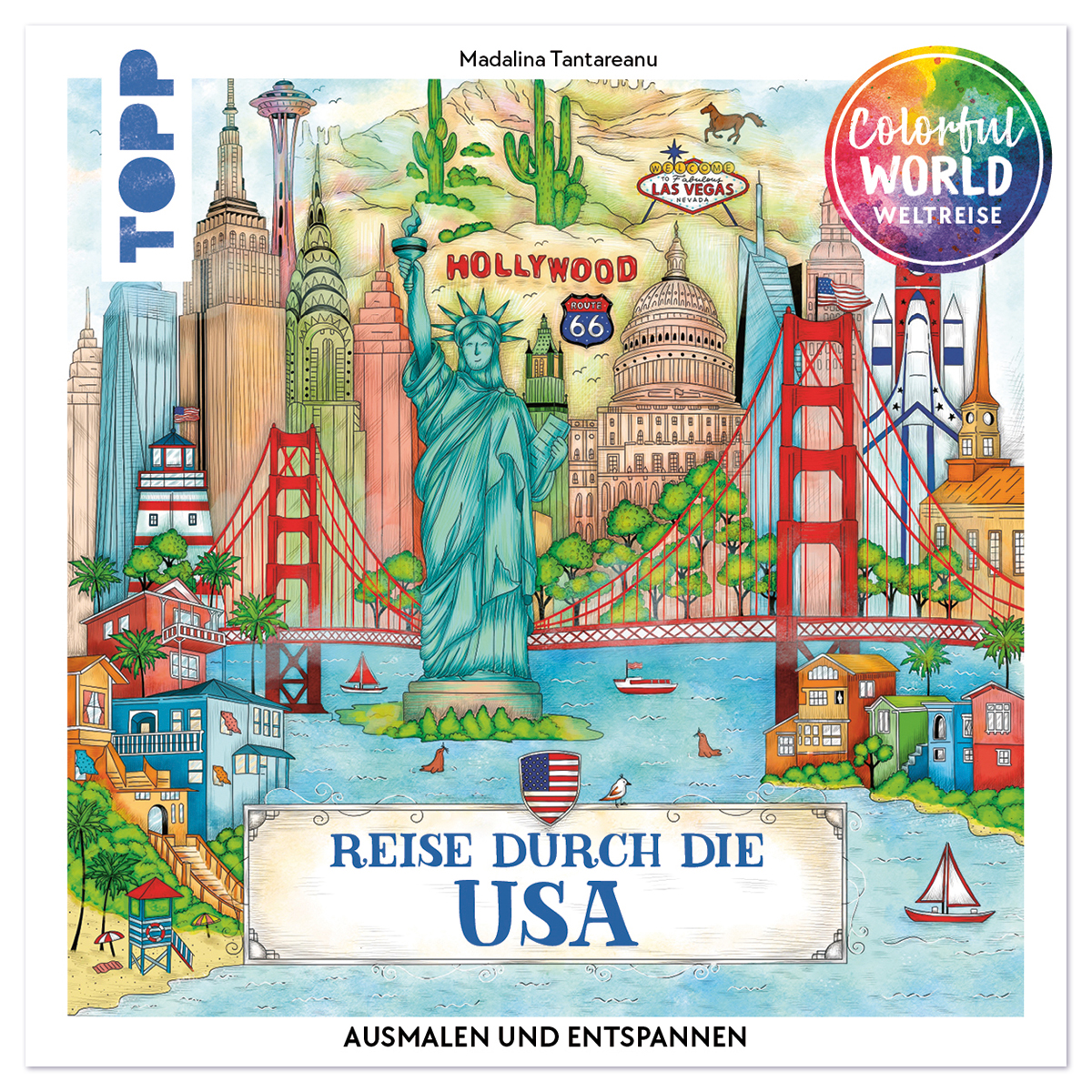 Buch - Colorful World Weltreise - Reise durch die USA