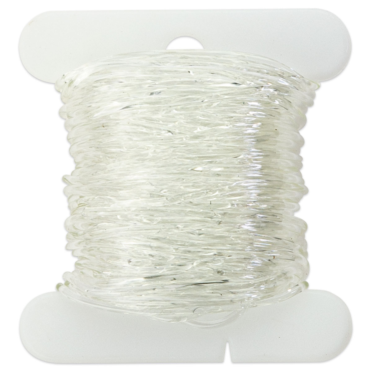 elastischer Perlonfaden 1mm 10m transparent