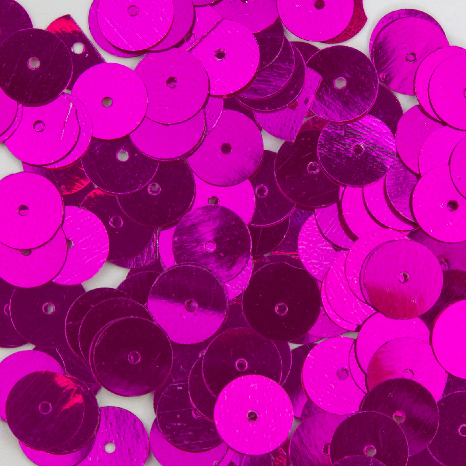Pailletten glatt ca. 8mm 150 St. pink
