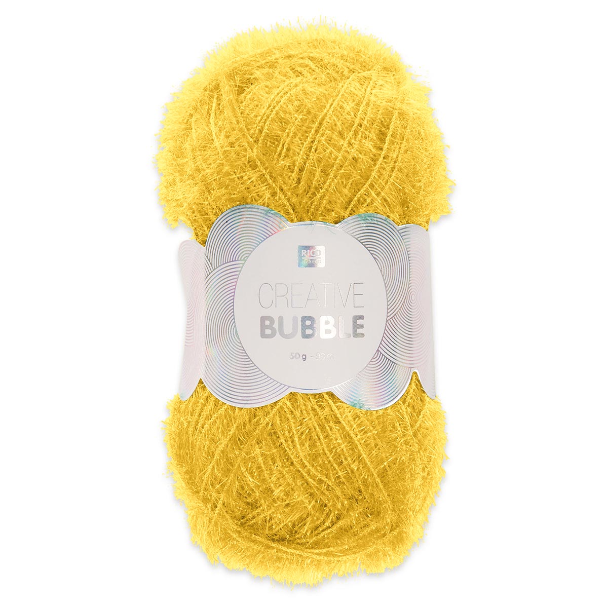 Creative Bubble Wolle 50g ca. 90m gelb
