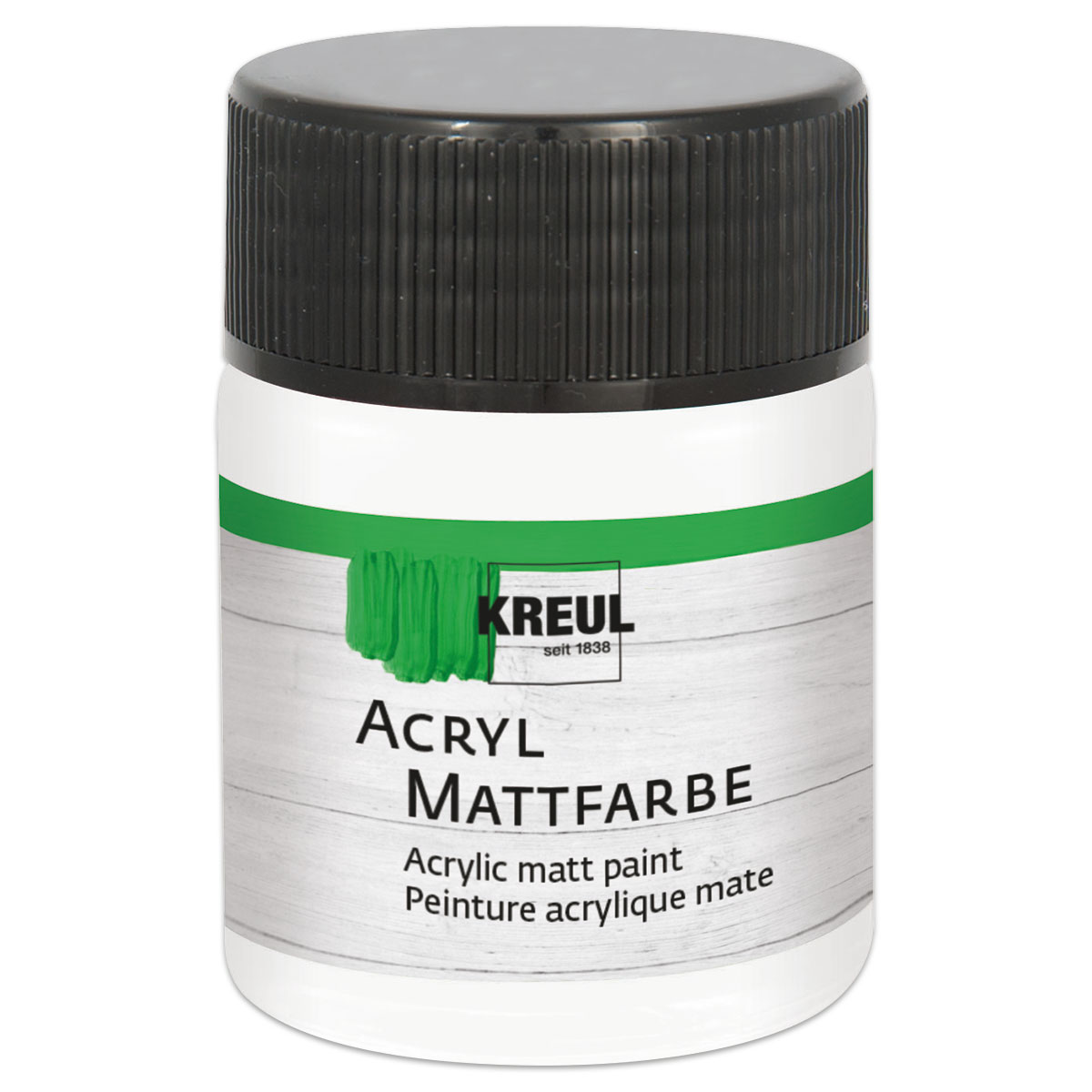 KREUL Acryl-Mattfarbe - 50ml weiß