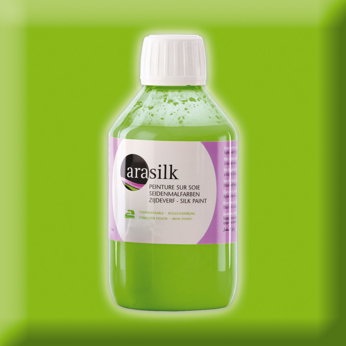 Arasilk 250ml Vert anis/anisgrün